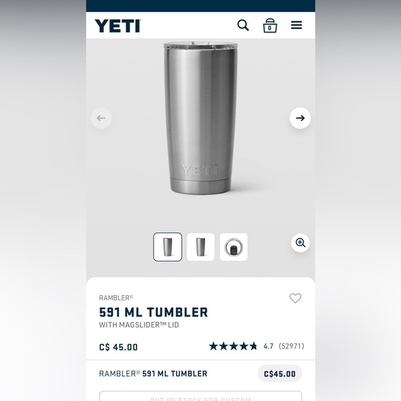 Yeti Tumbler and Colster - Picture 13 of 13